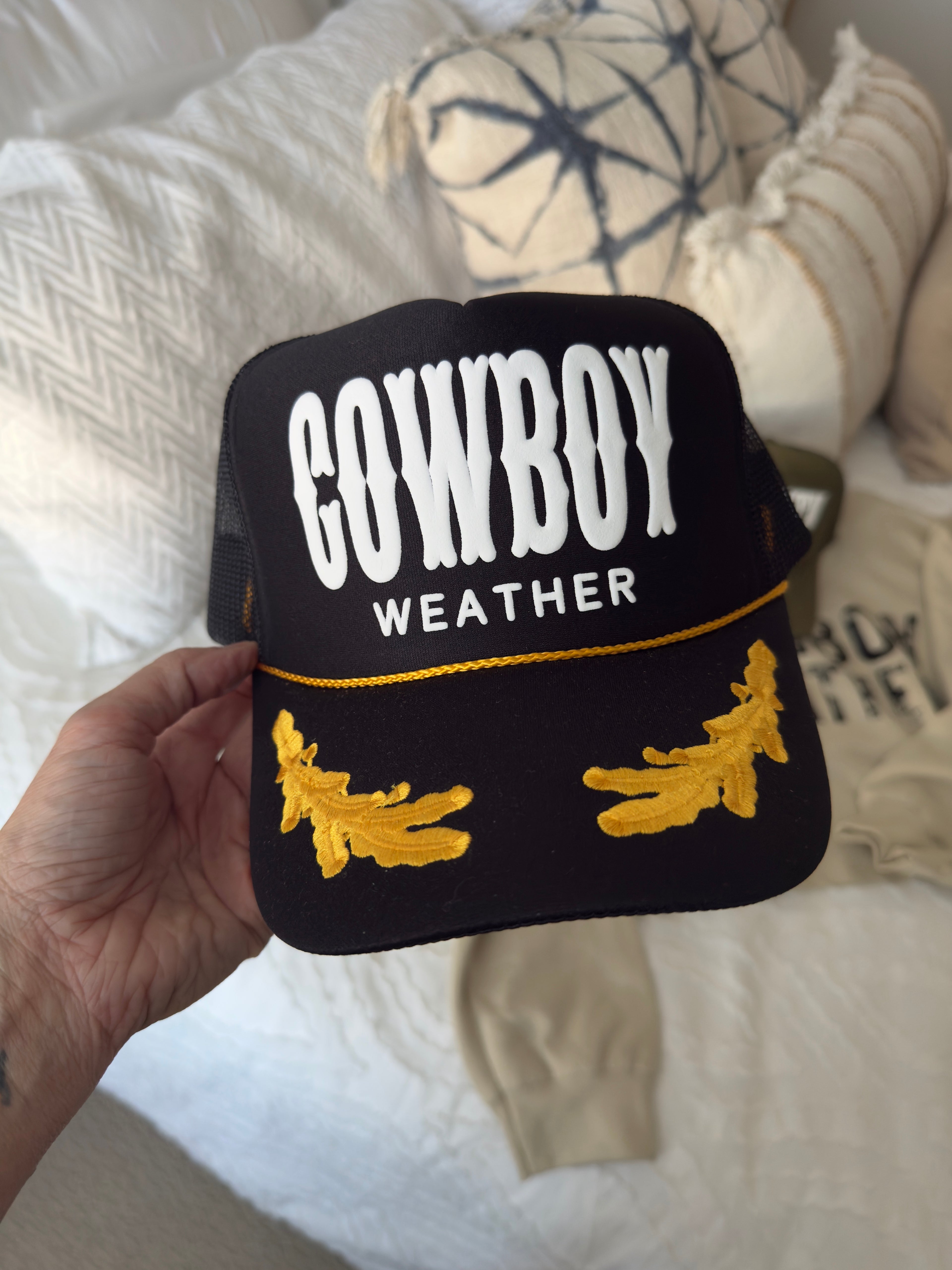 Puff Print Backwoods Rebel Trucker Collection