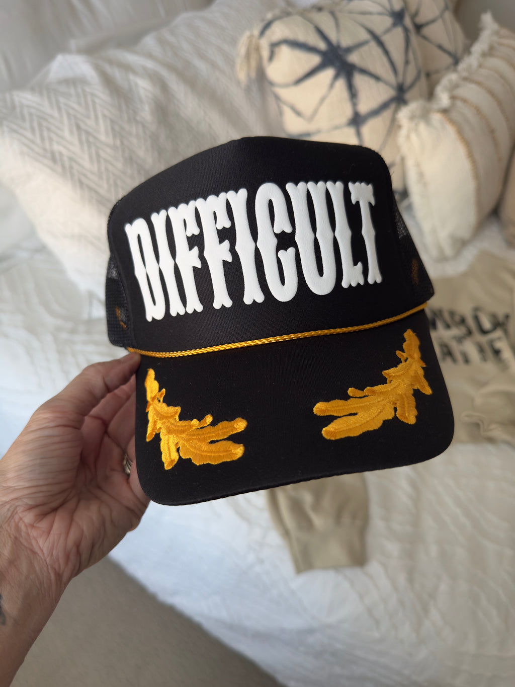 Puff Print Backwoods Rebel Trucker Collection