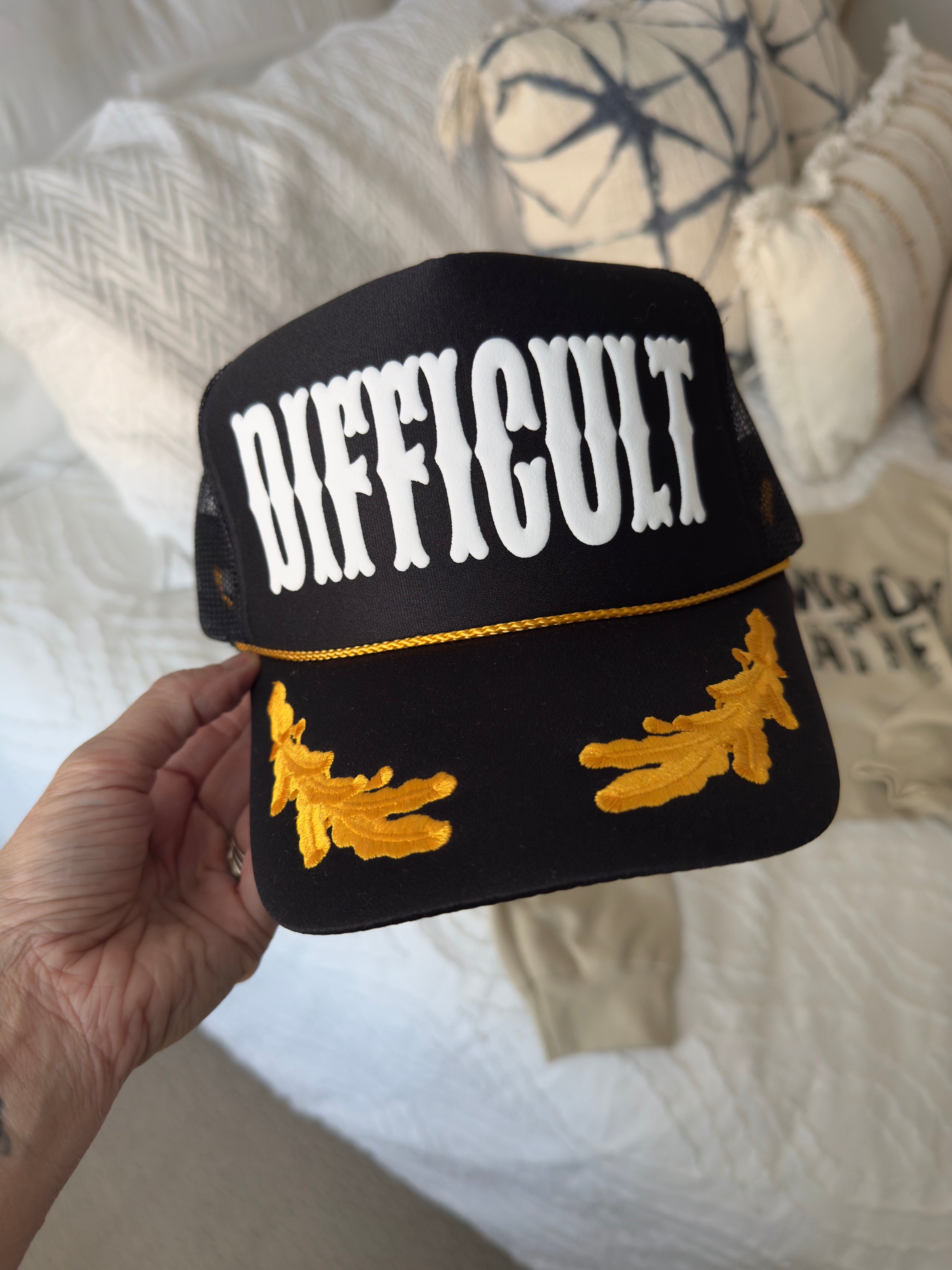 Puff Print Backwoods Rebel Trucker Collection