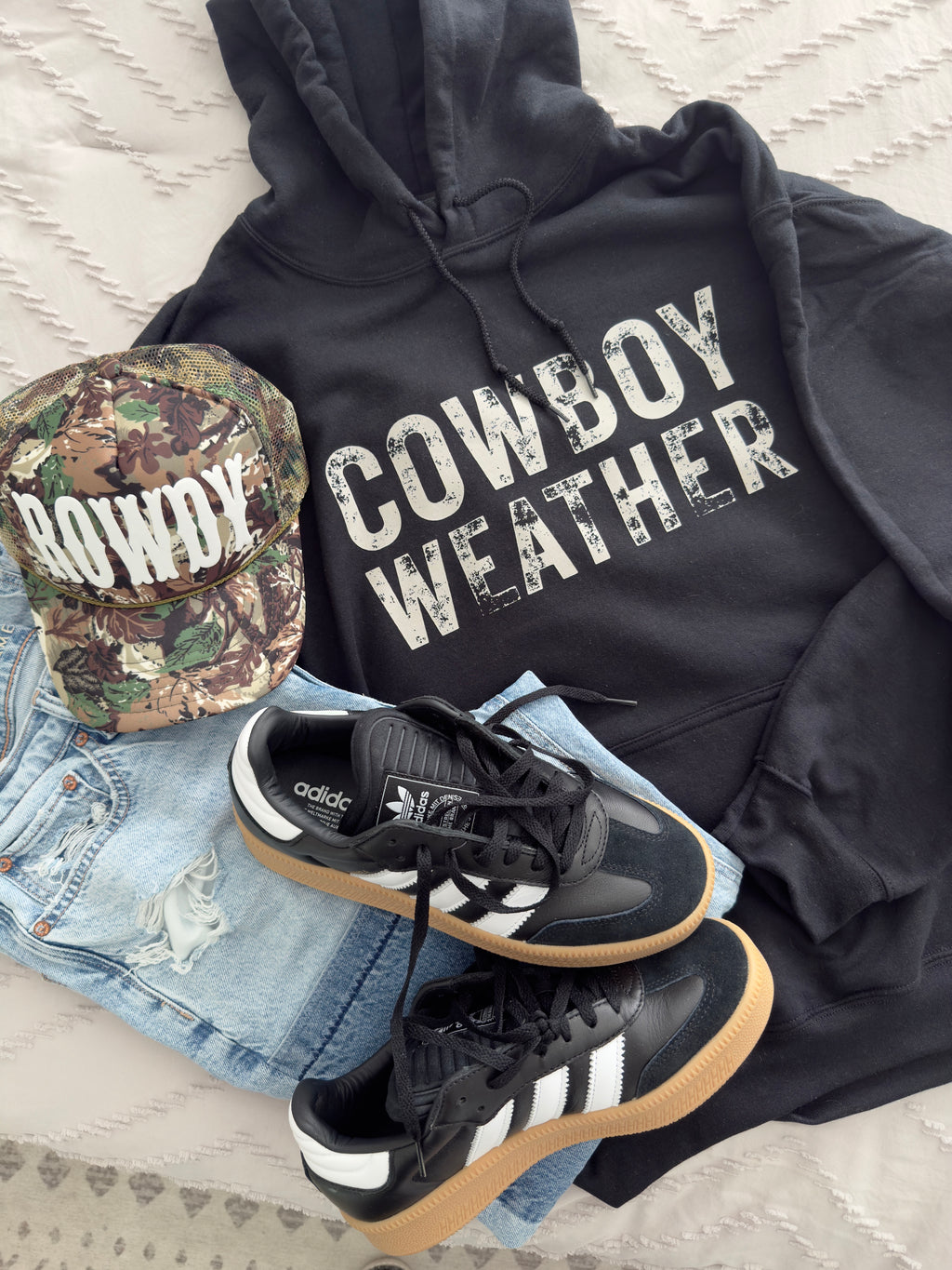 Cowboy Weather Crewneck/ Hoodie