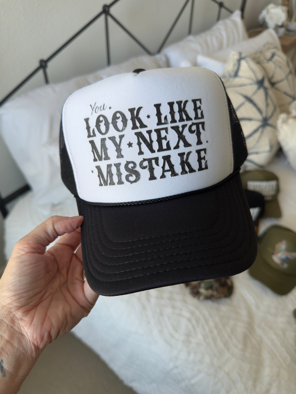 Puff Print Backwoods Rebel Trucker Collection