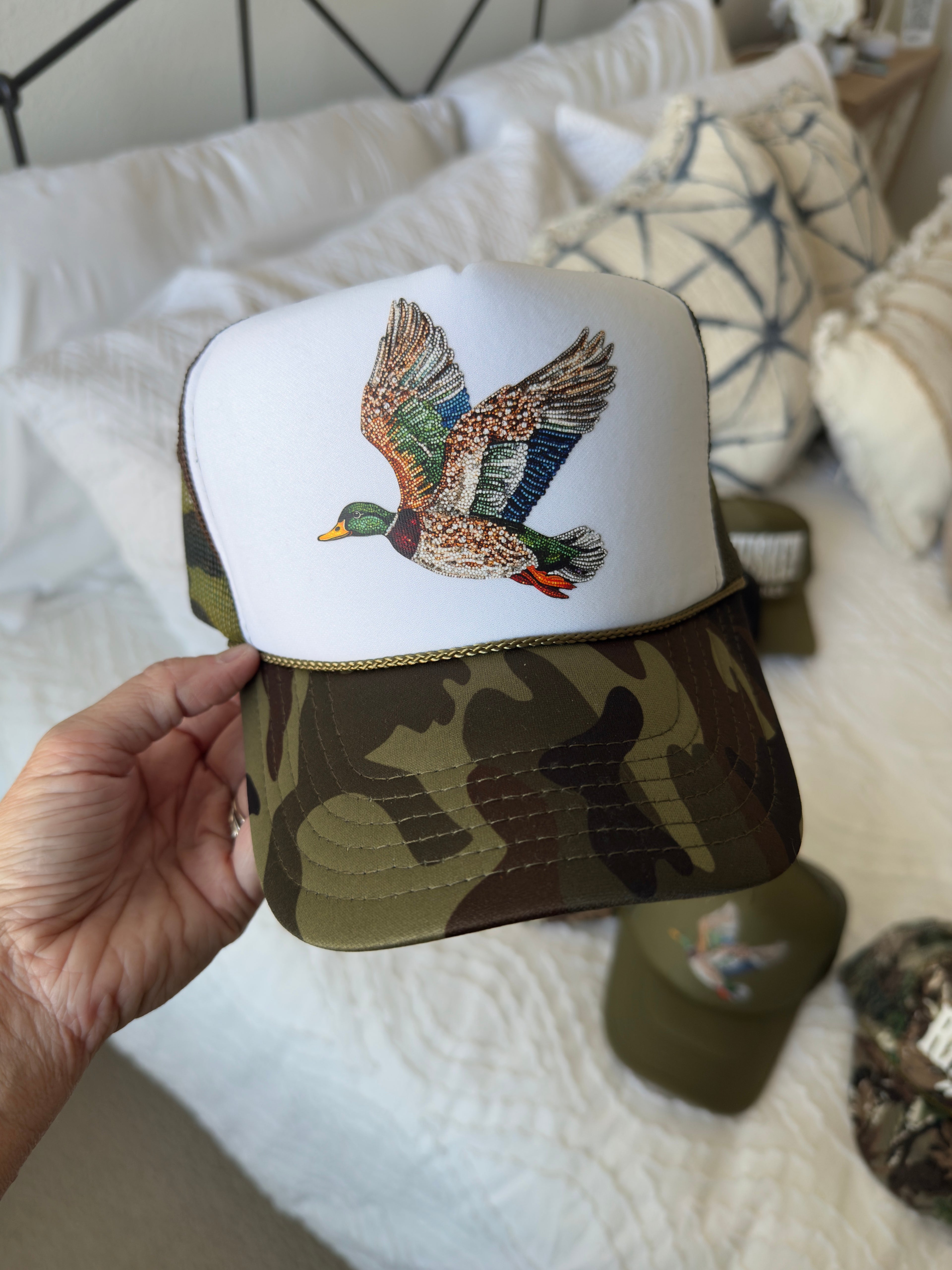 Puff Print Backwoods Rebel Trucker Collection