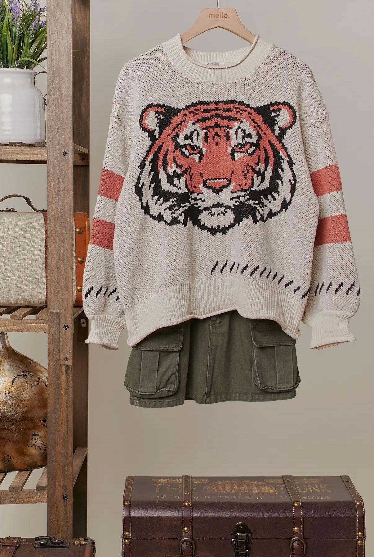 Can't Be Tamed Tiger Pullover