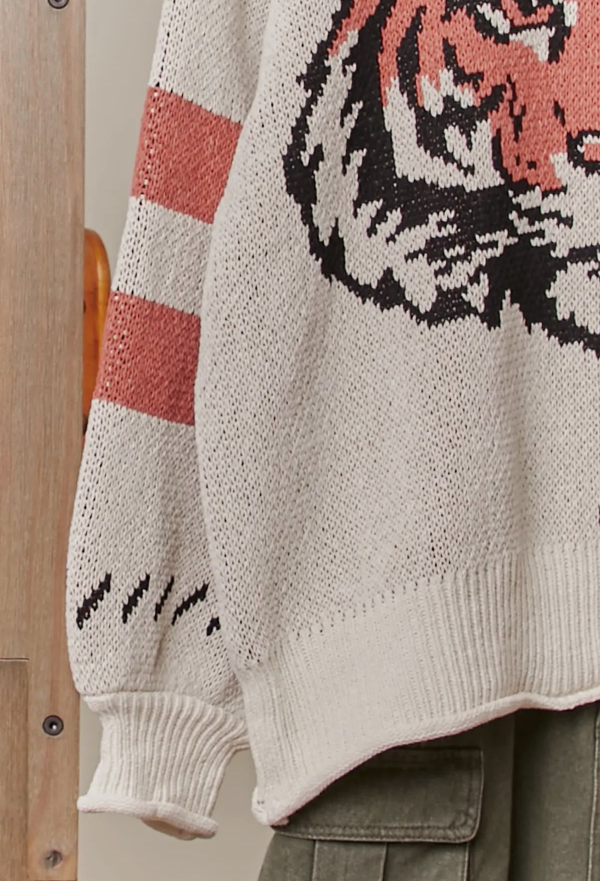 Can't Be Tamed Tiger Pullover