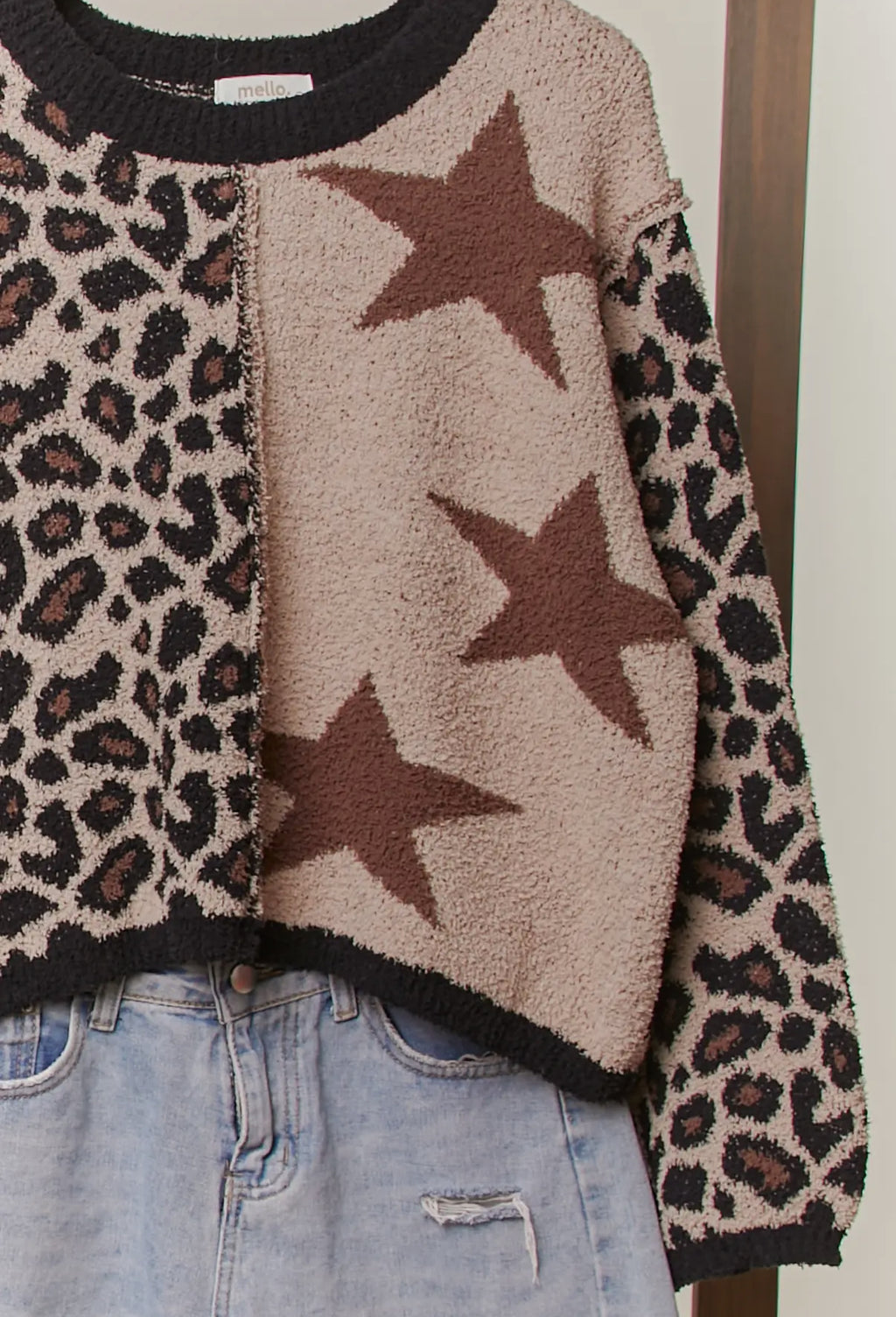 Outlaw Leopard Cozy Pullover