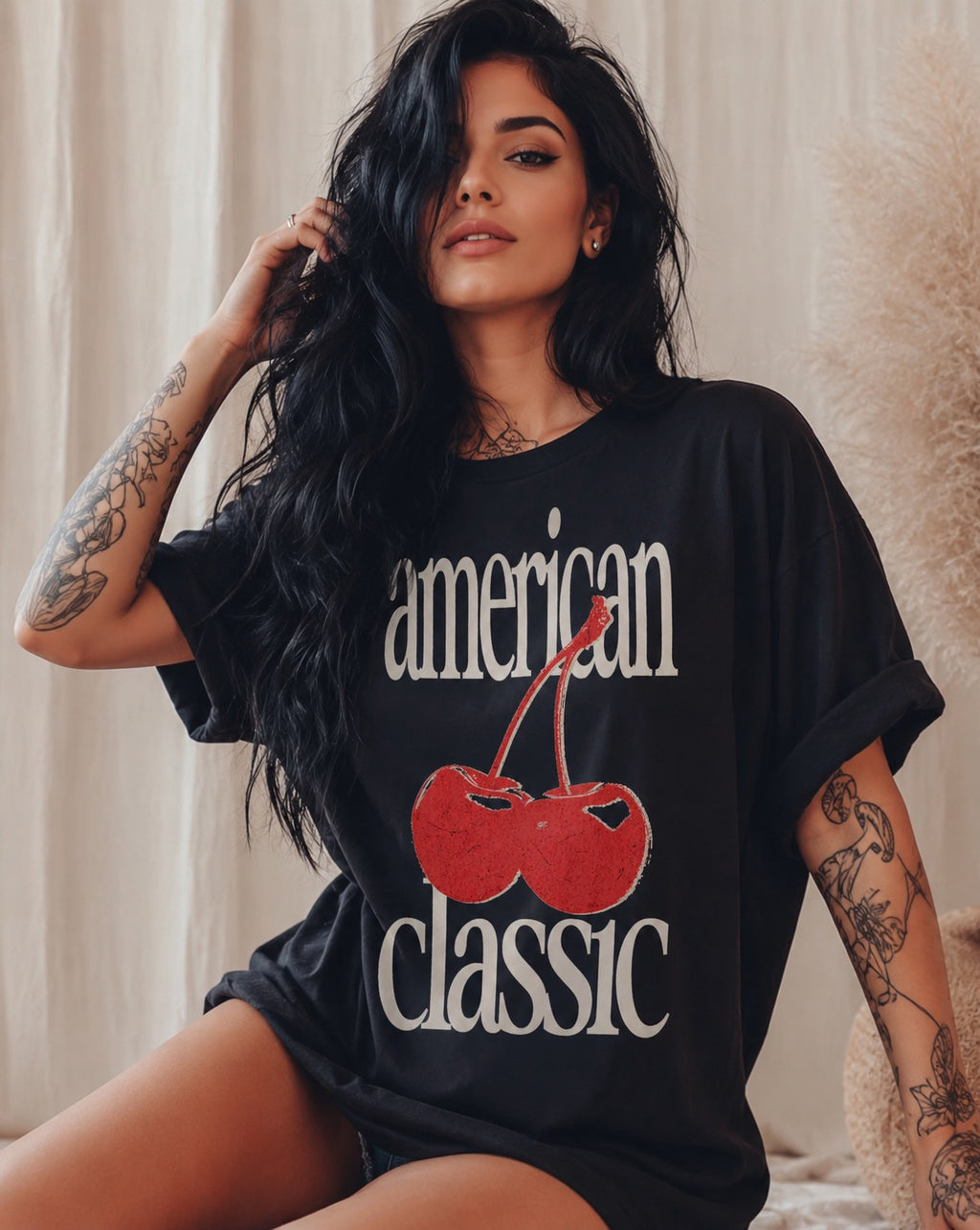 American Vintage Cherry Dixie Tee