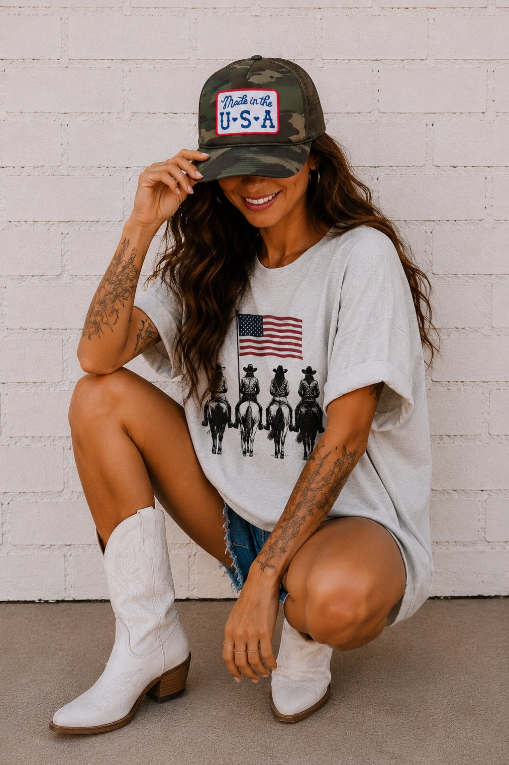 Made in the USA Dixie Trucker Hat