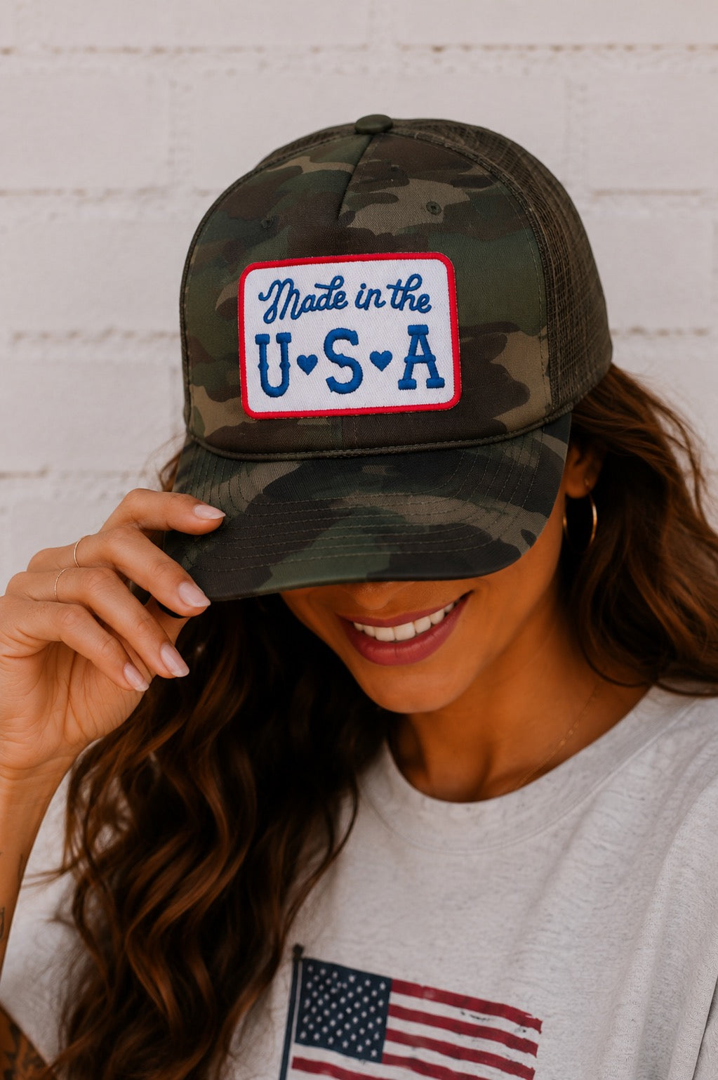 Made in the USA Dixie Trucker Hat