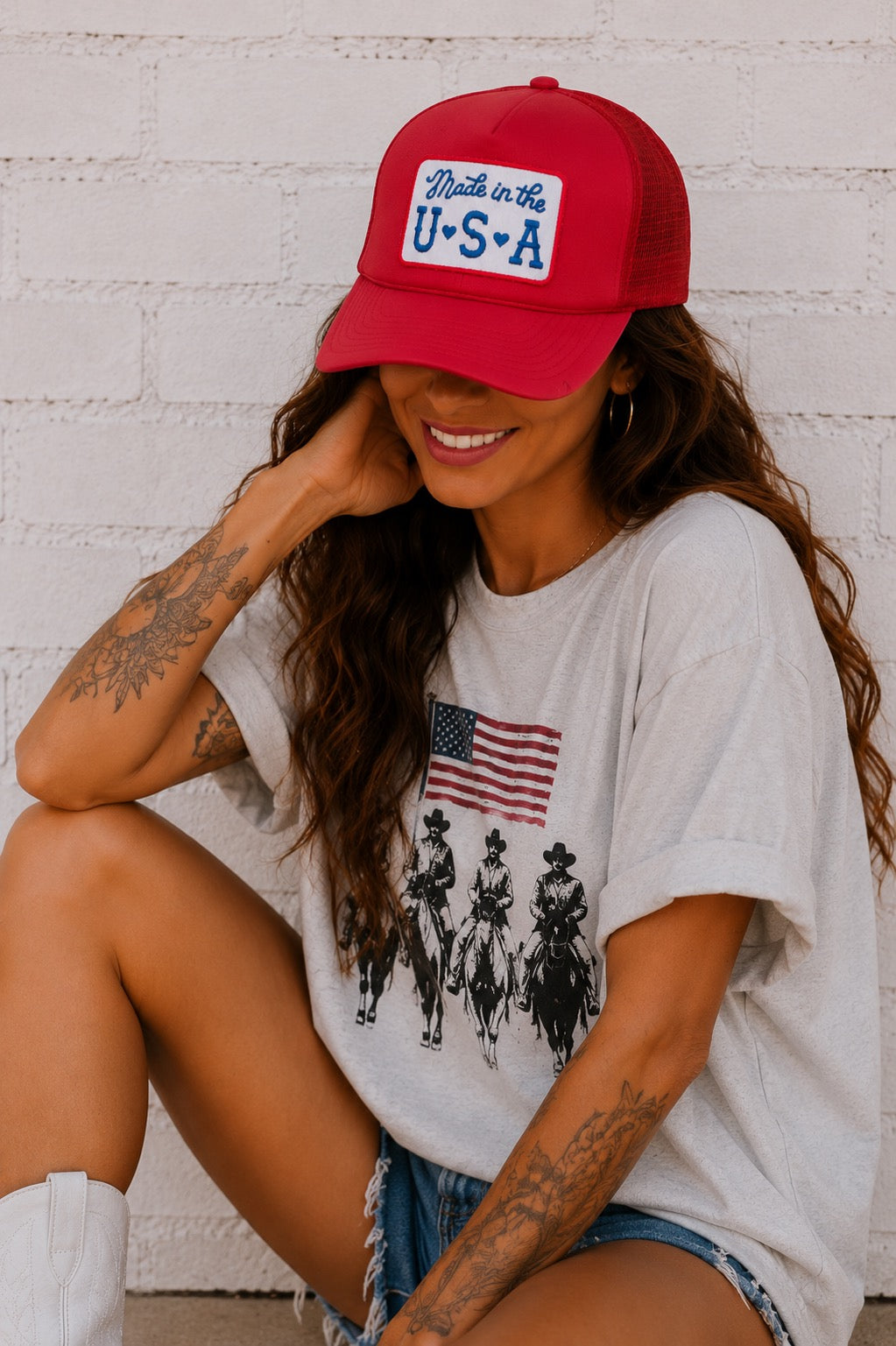 Made in the USA Dixie Trucker Hat