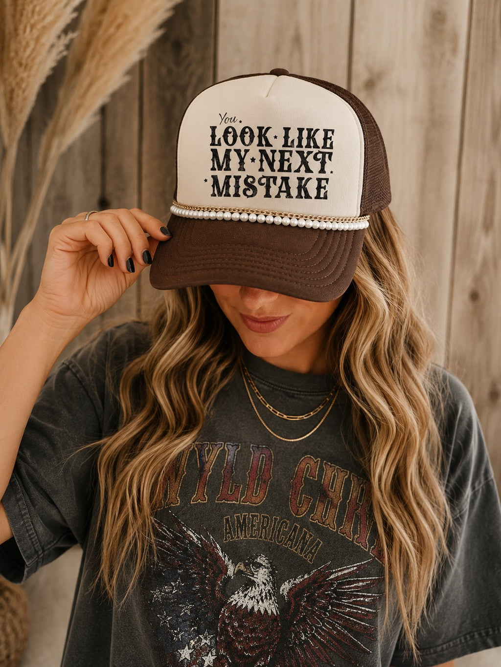 "You Look Like My Next Mistake" Trucker