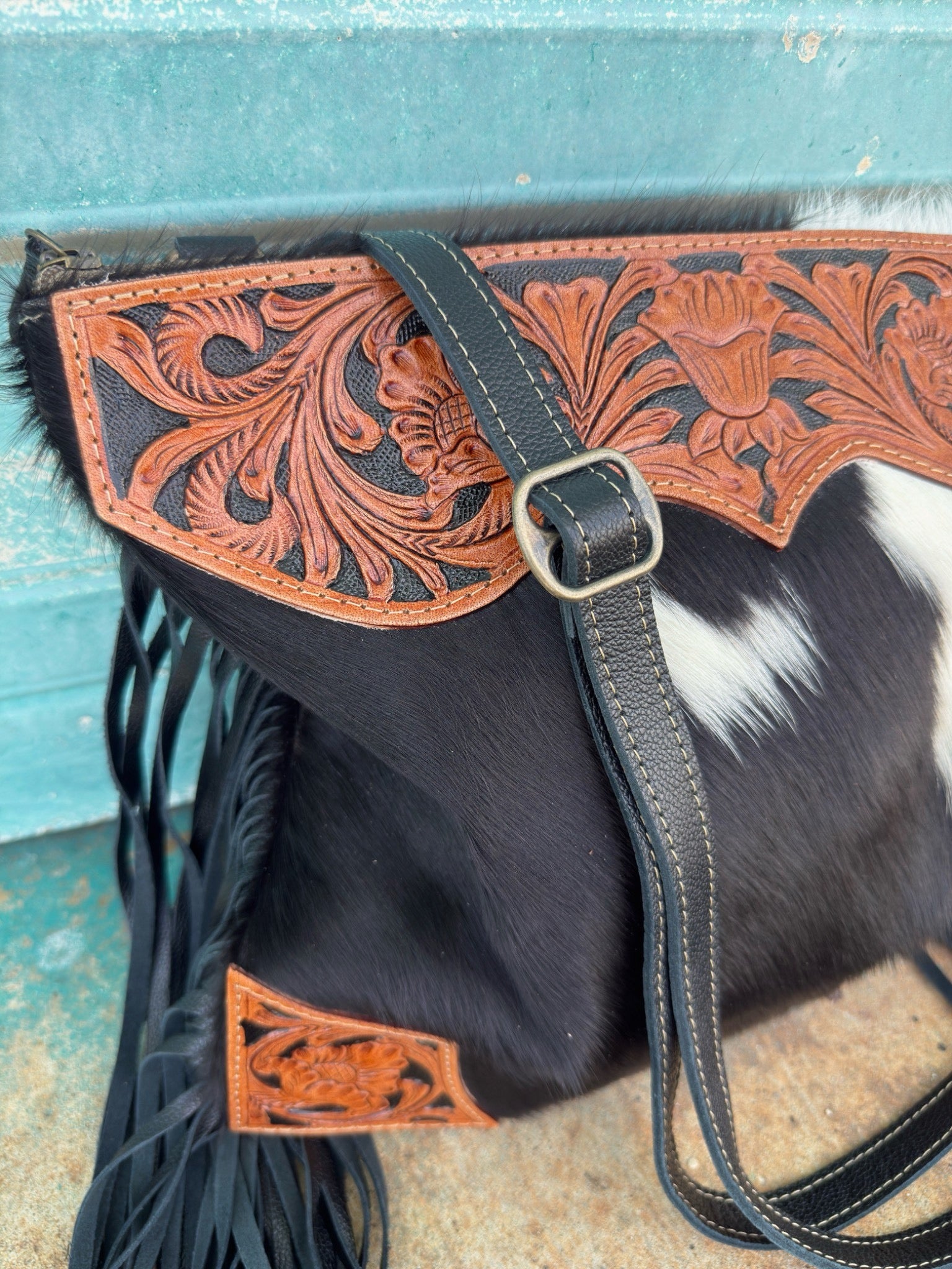 Cowgirl Outlaw Fringe Crossbody