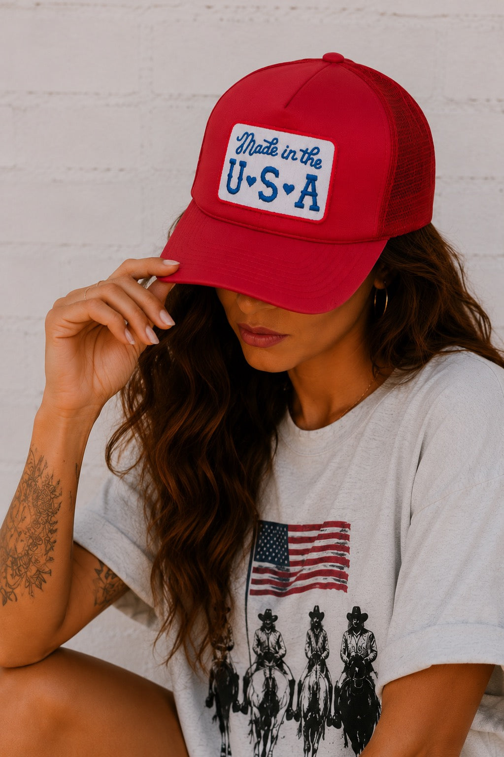 Made in the USA Dixie Trucker Hat
