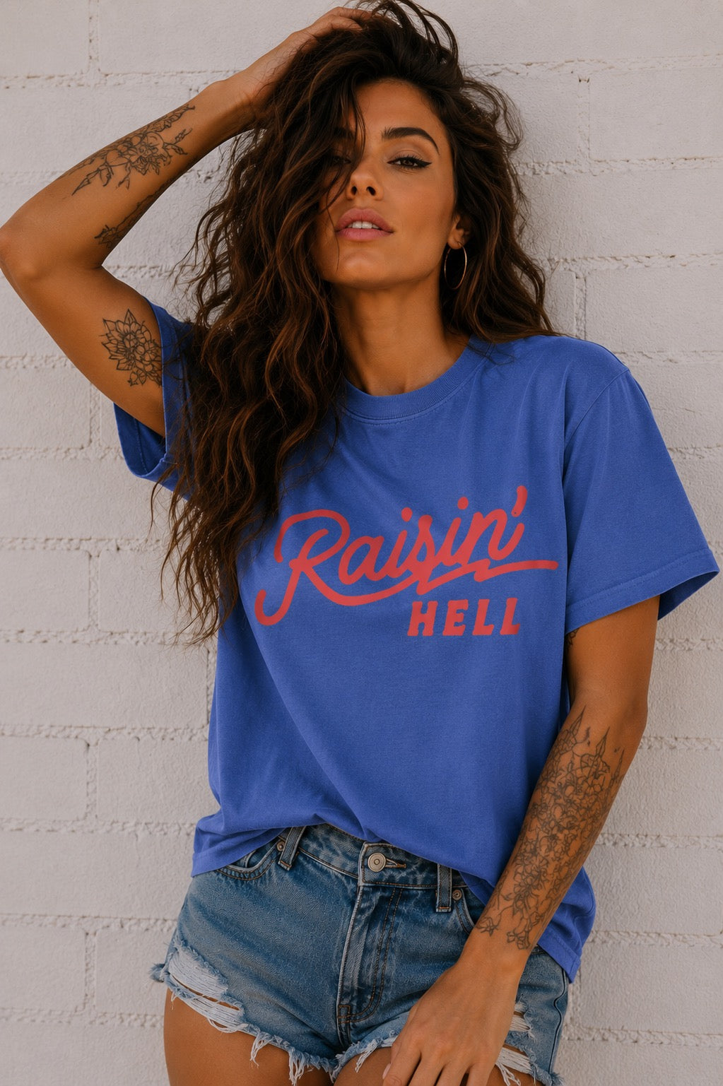 Raisin' Hell Dixie Rebel Tee