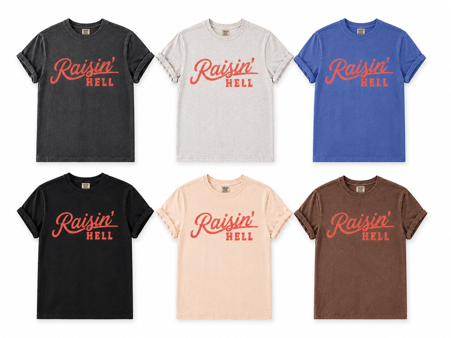 Raisin' Hell Dixie Rebel Tee