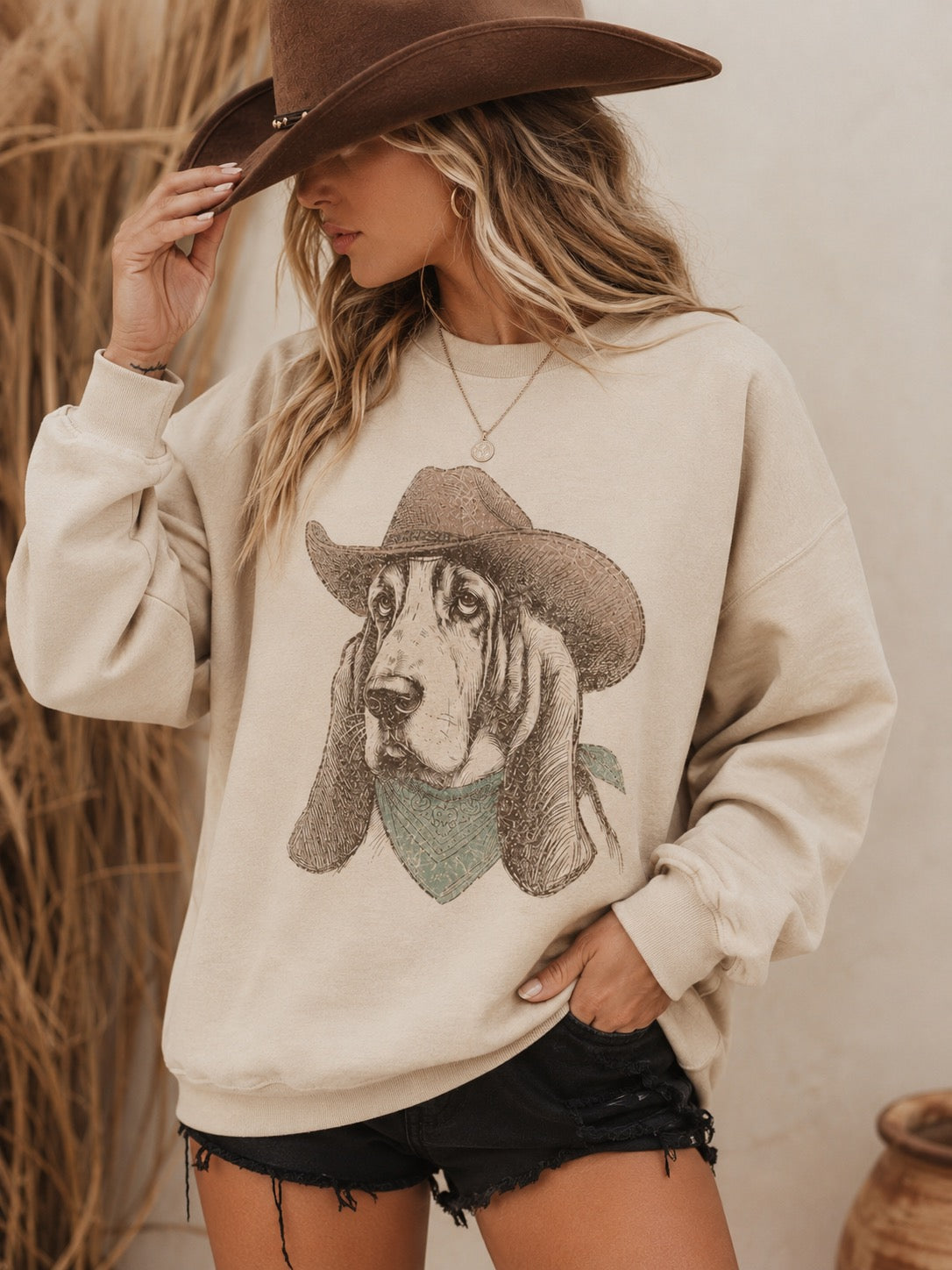 Vintage Cowboy Hound Tee