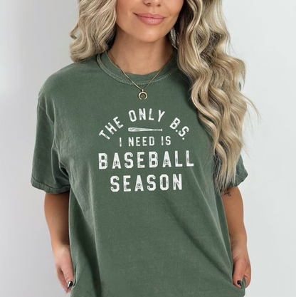 B.S Baseball Season Graphic Tee