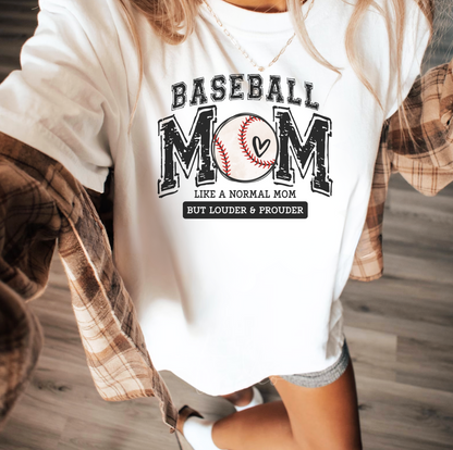 Loud Proud Baseball Mom