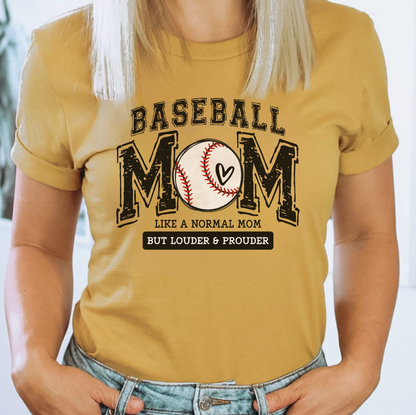 Loud Proud Baseball Mom