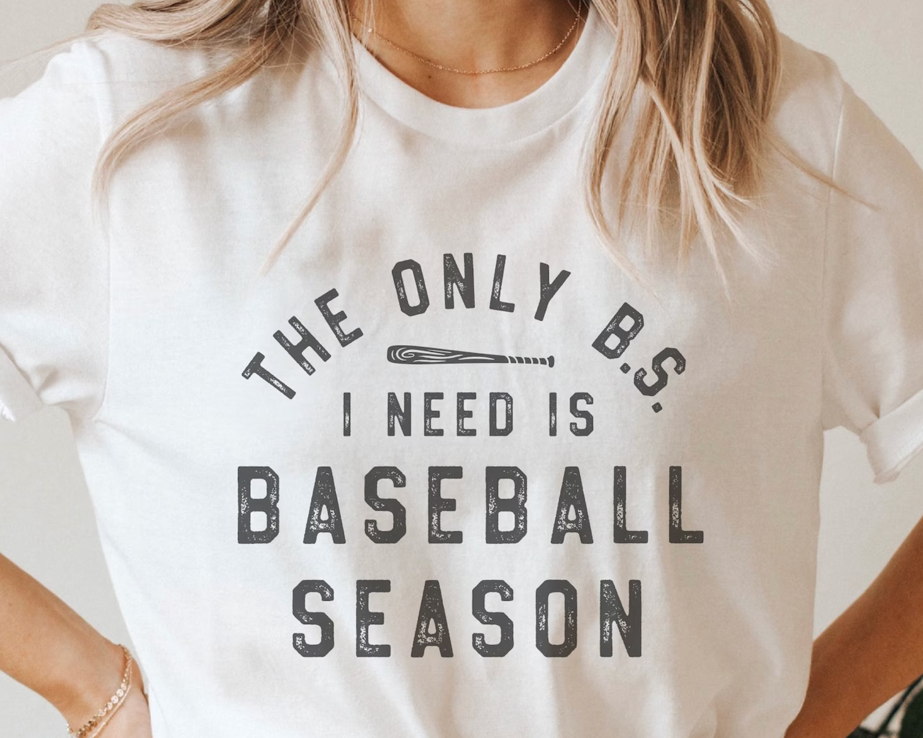 B.S Baseball Season Graphic Tee