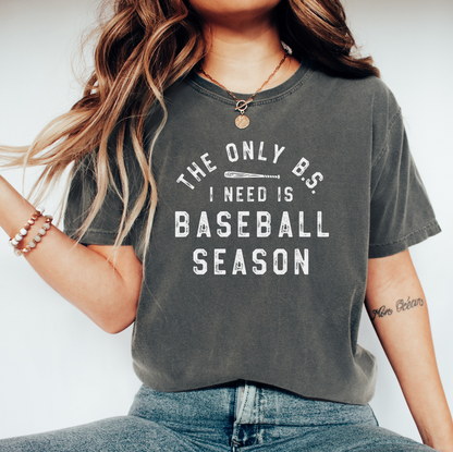 B.S Baseball Season Graphic Tee