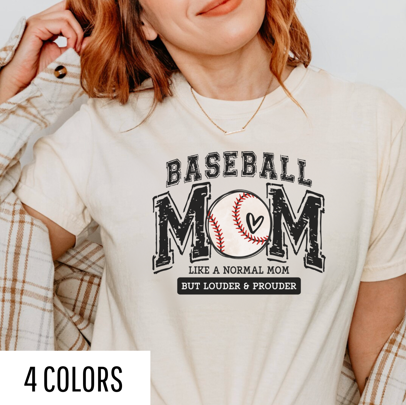 Loud Proud Baseball Mom