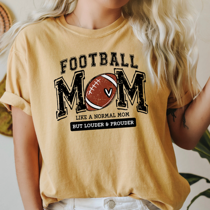 Loud Proud Football Mom Graphic Tee