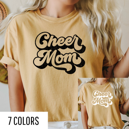 Retro Cheer Mom Graphic Tee