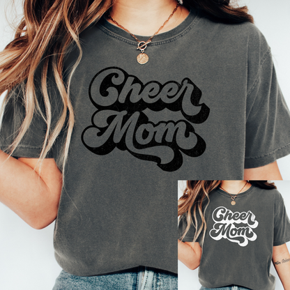 Retro Cheer Mom Graphic Tee