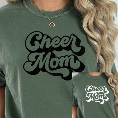 Retro Cheer Mom Graphic Tee