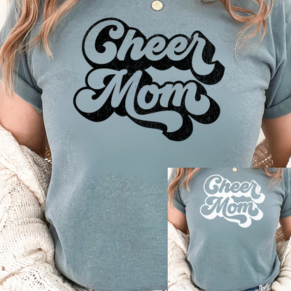 Retro Cheer Mom Graphic Tee