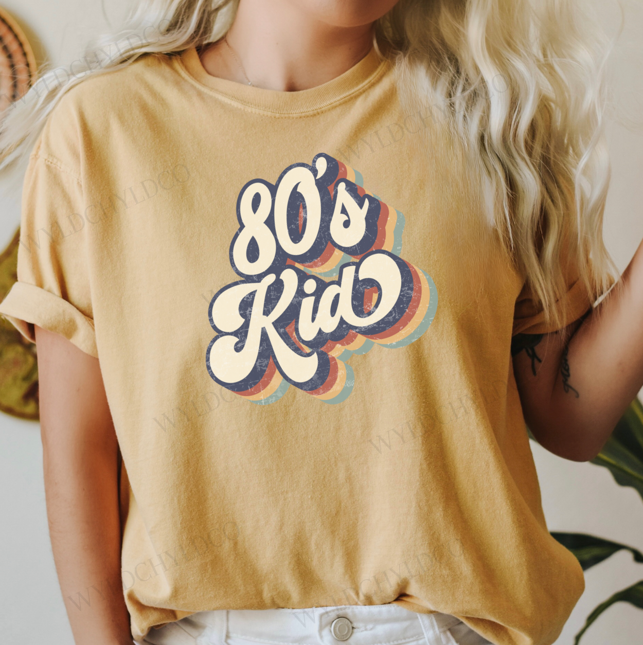 "80's Kid" Retro Graphic Tee