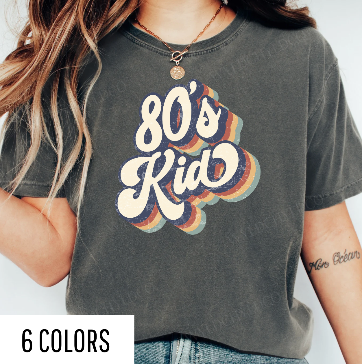 "80's Kid" Retro Graphic Tee