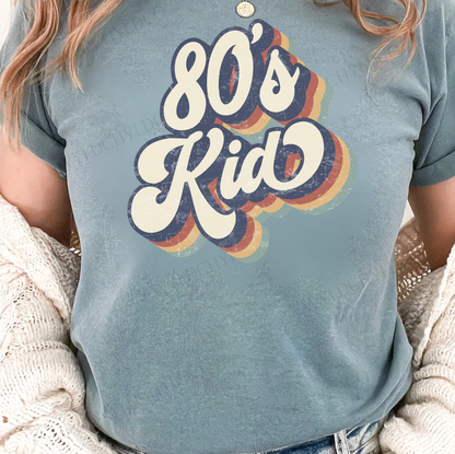 "80's Kid" Retro Graphic Tee