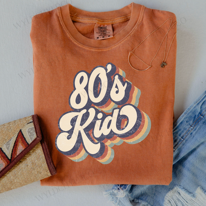 "80's Kid" Retro Graphic Tee