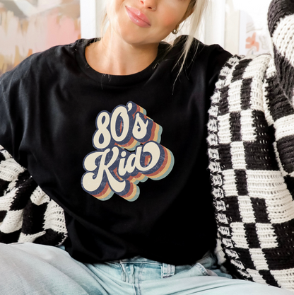 "80's Kid" Retro Graphic Tee