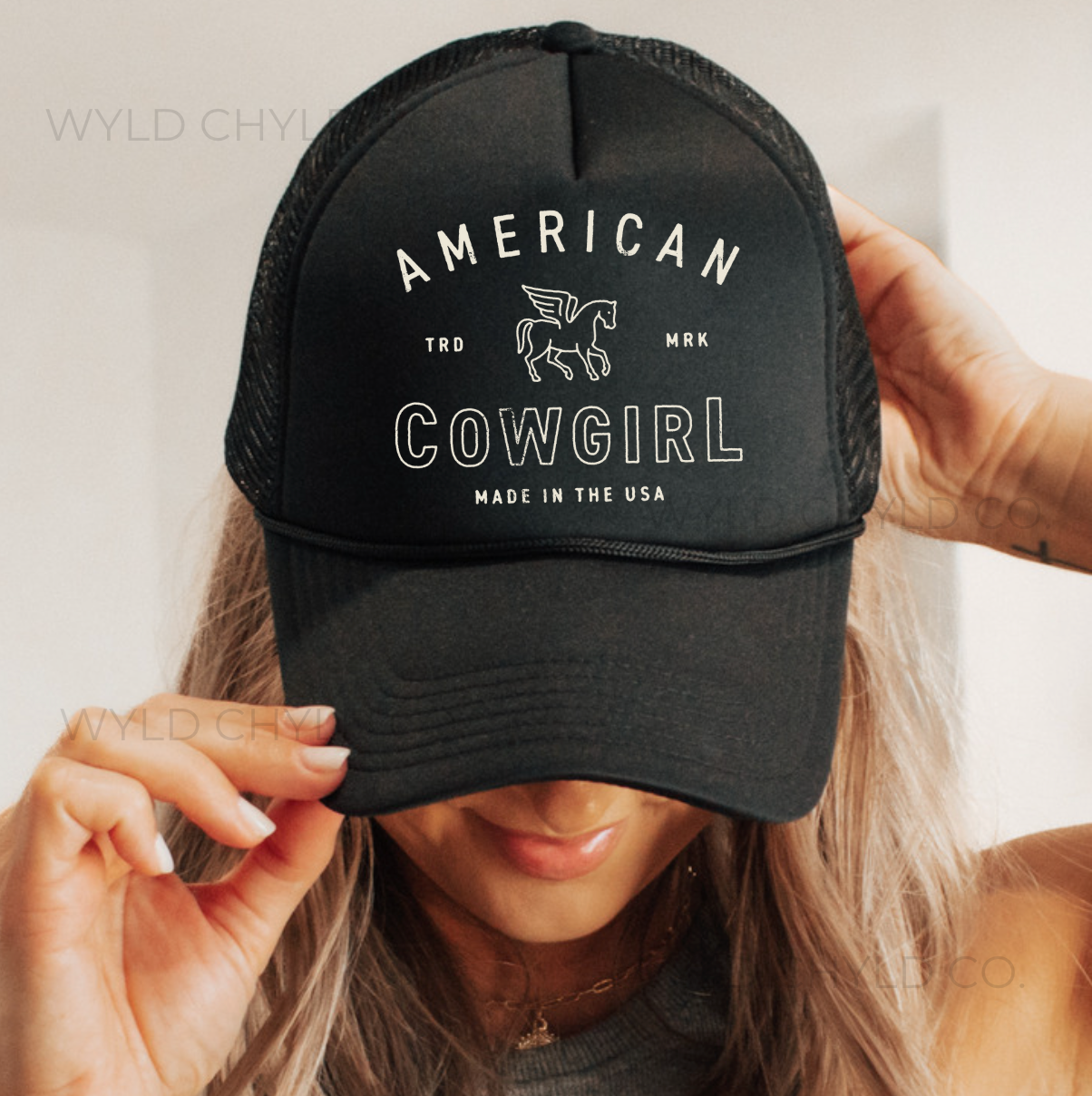 American Cowgirl Trucker Hat