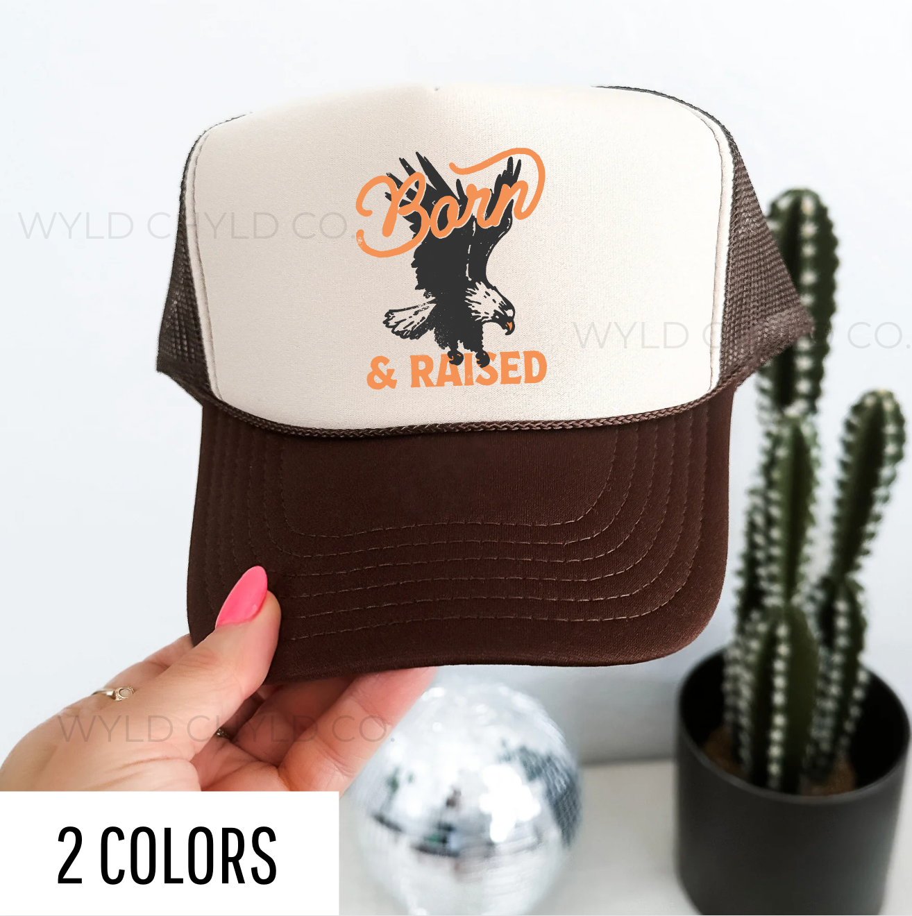 Born & Raised Trucker Hat