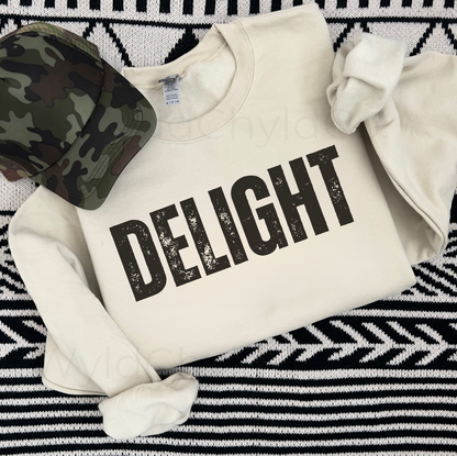 Delight - Graphic Sweatshirt