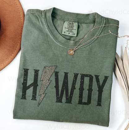 Howdy Distressed Vintage Tee