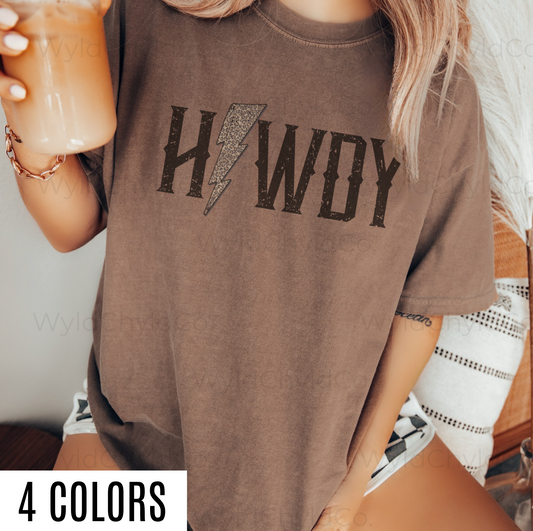 Howdy Distressed Vintage Tee