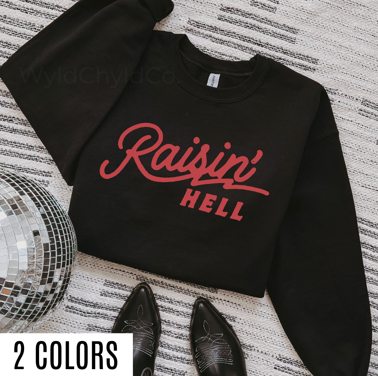 Raisin Hell Crewneck