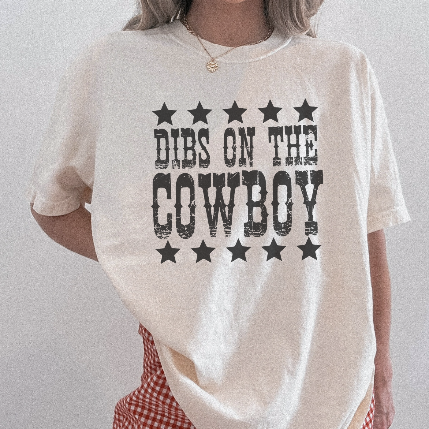 "Dibs On The Cowboy" Graphic Tee