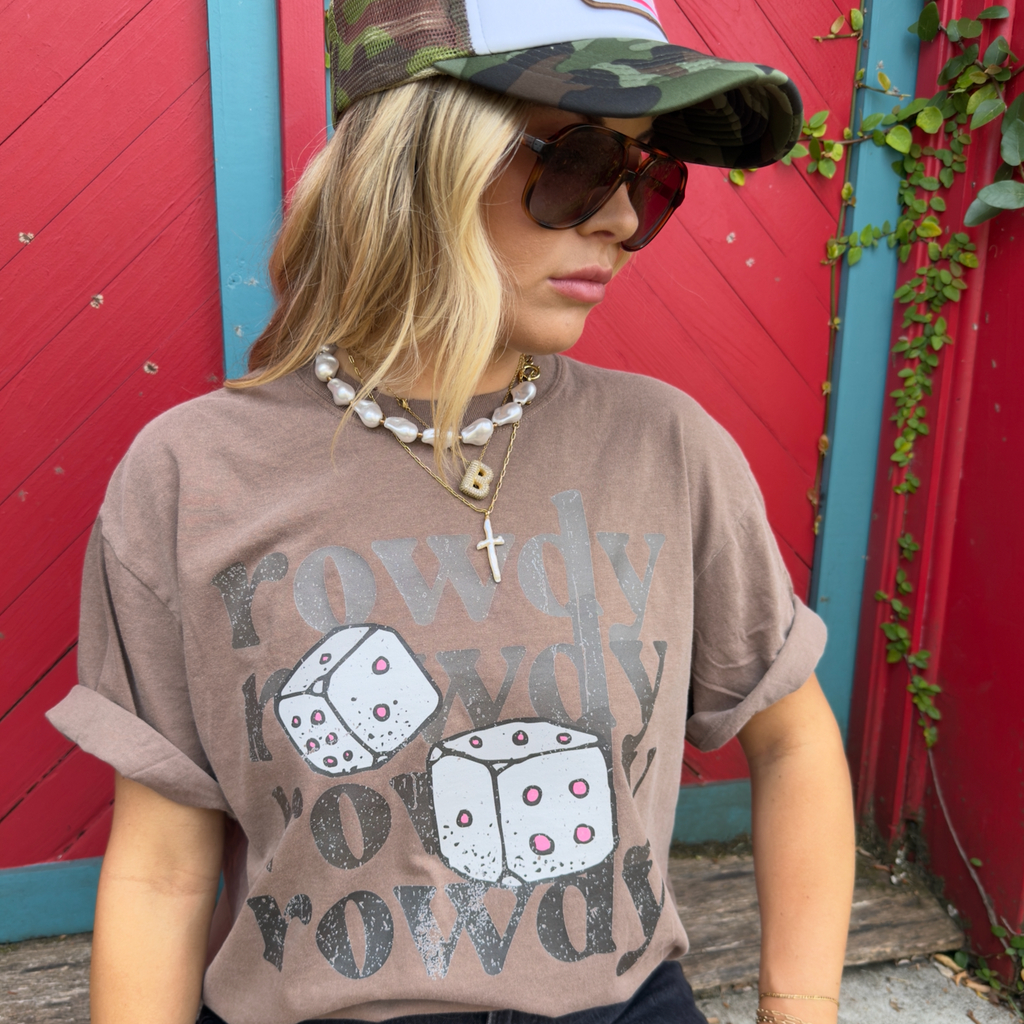 Rowdy Dice Graphic Tee