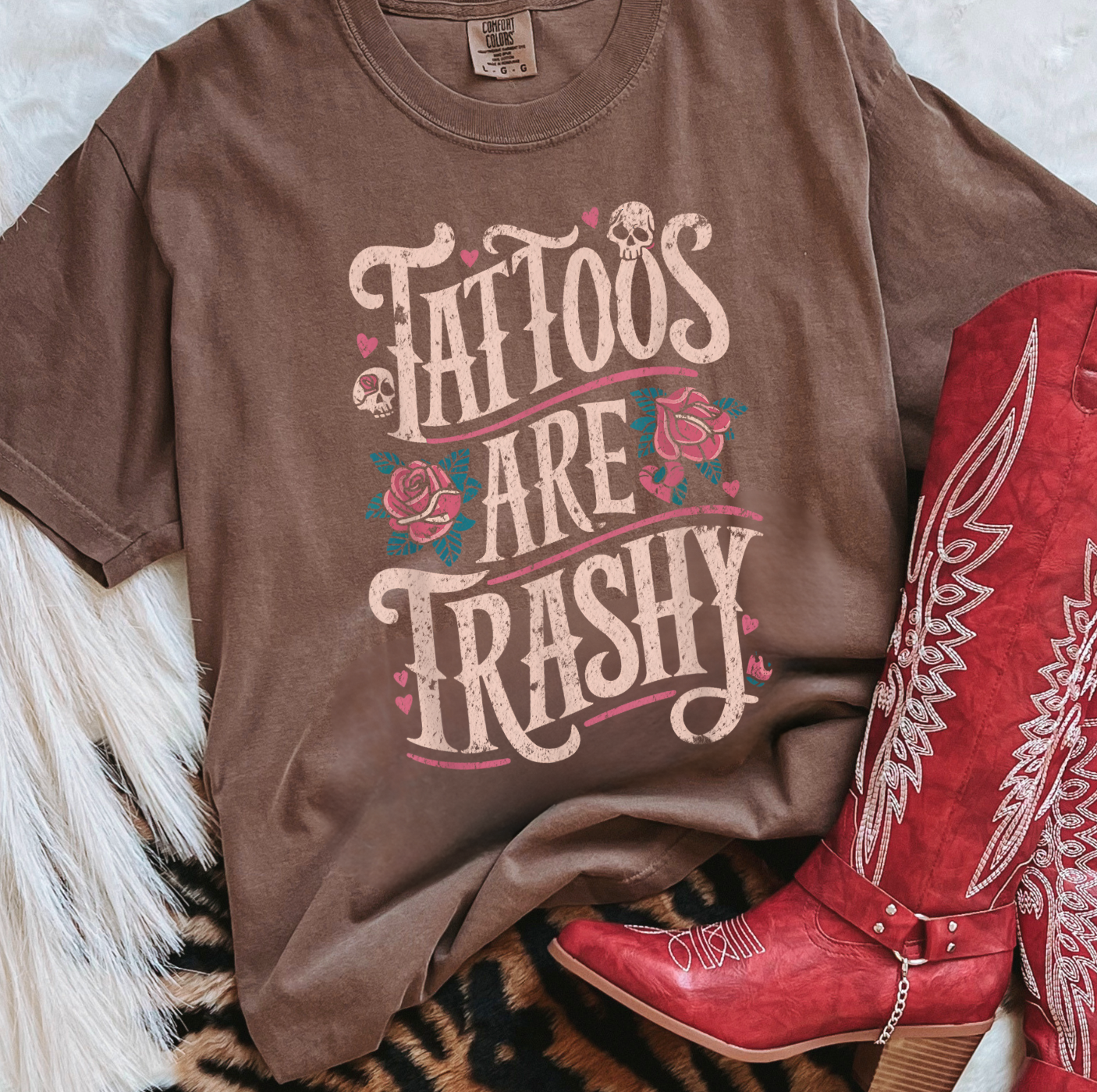 Tattoos Are Trashy Graphic Tee