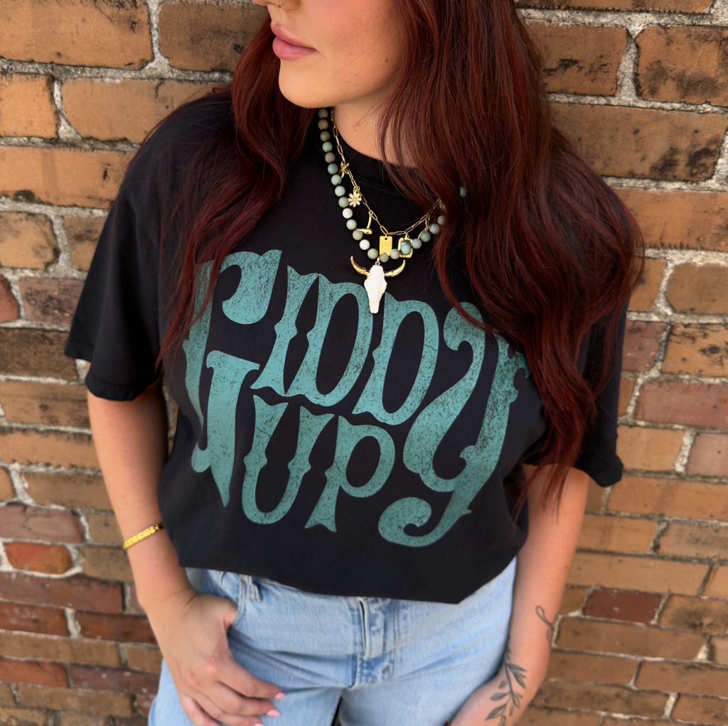 Giddy Up Western Graphic Tee