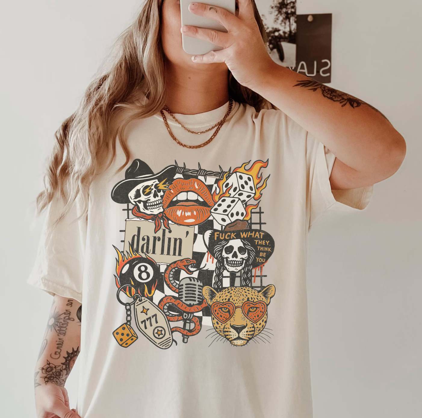 Chaos Crew Collage Graphic Tee