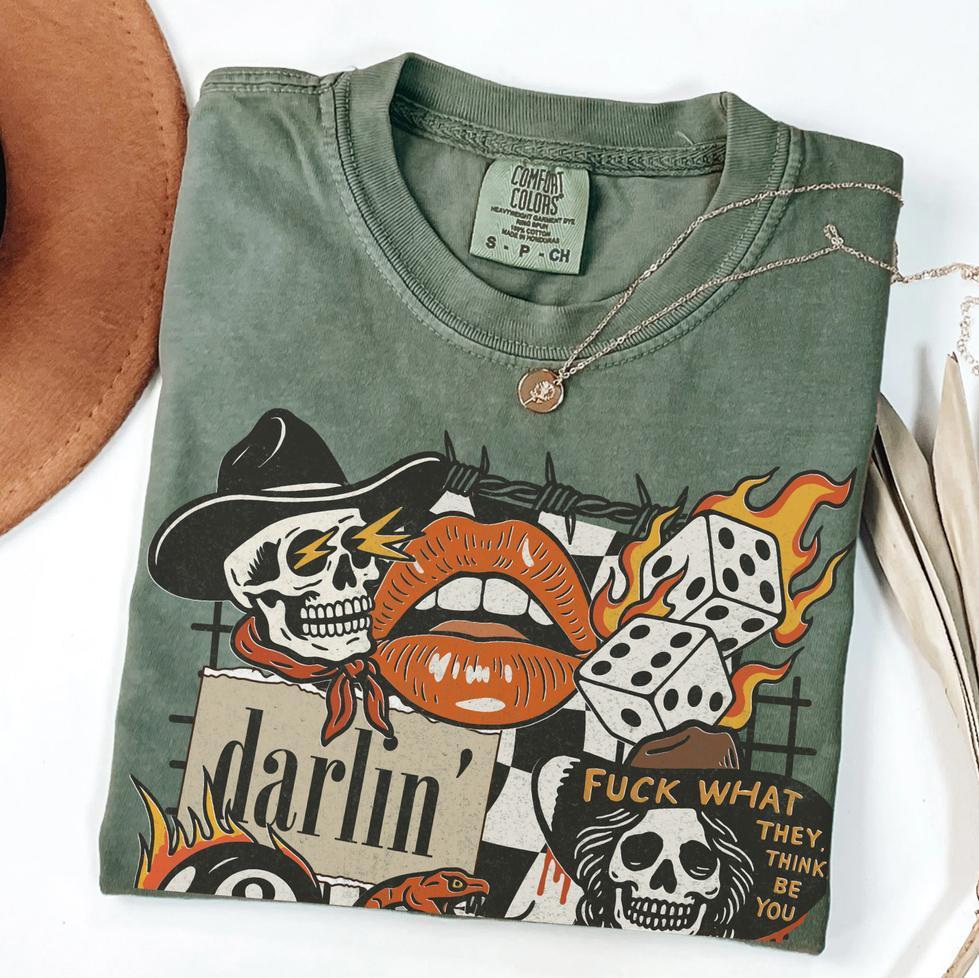 Chaos Crew Collage Graphic Tee