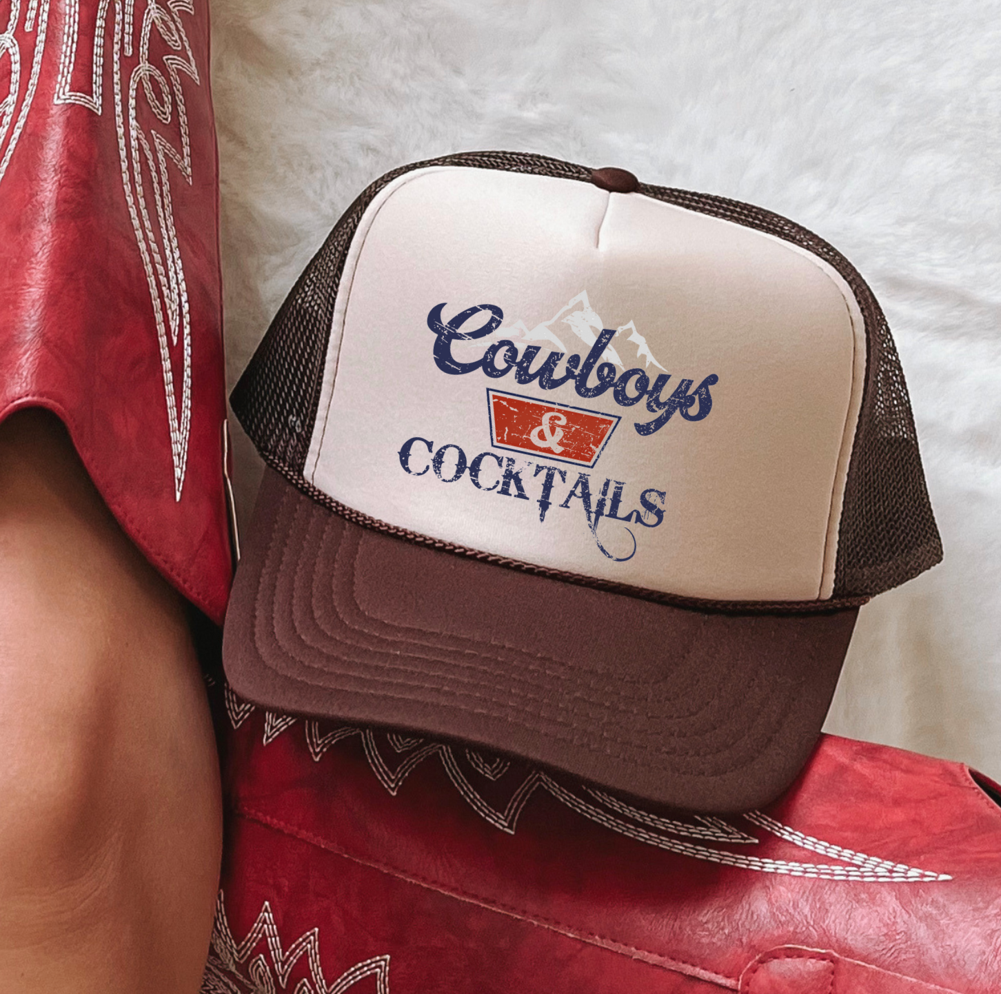 Cowboys & Cocktails Trucker
