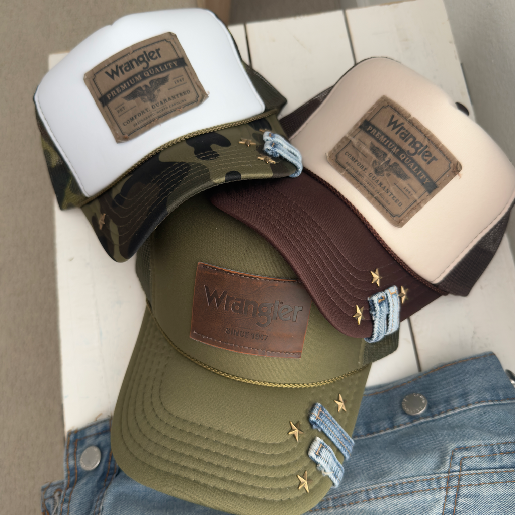 LMTD EDITION - Upcycled Denim Patch Trucker