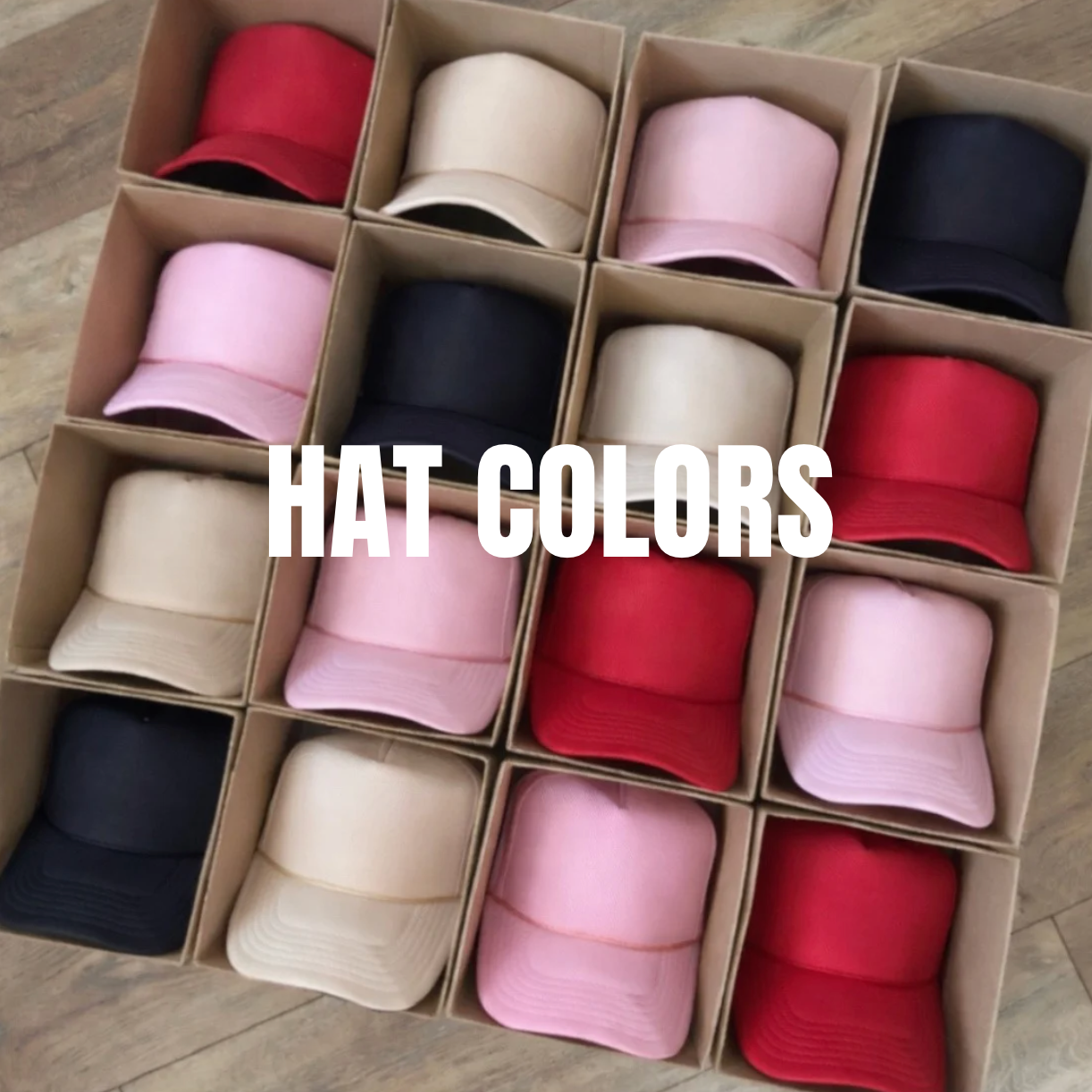 Puff Print Valentine Truckers